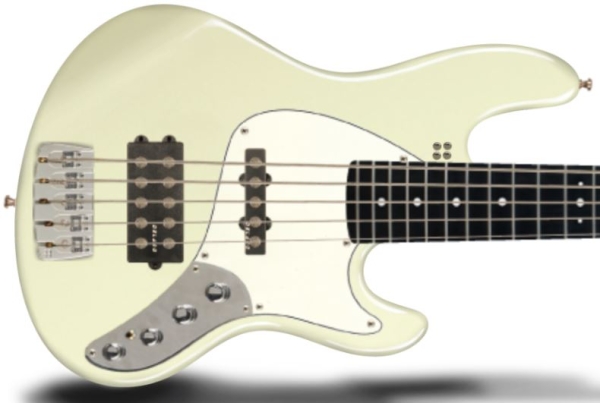 Sandberg California II TT5 & TM5 Pickguard, Parchment, 35" Scale